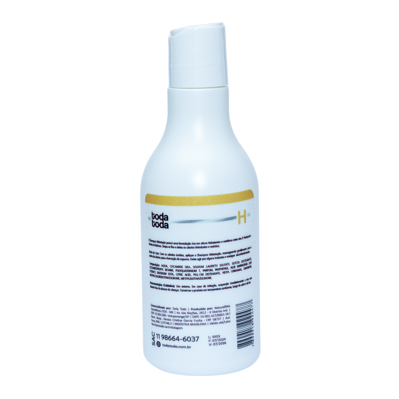 Shampoo Hidratação 300g - Para Cabelos Suaves, Flexíveis e Radiantes