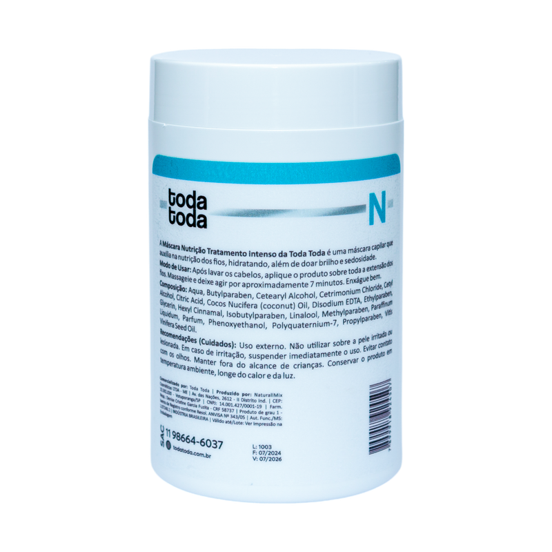 Máscara de Nutrição Intensa 1kg