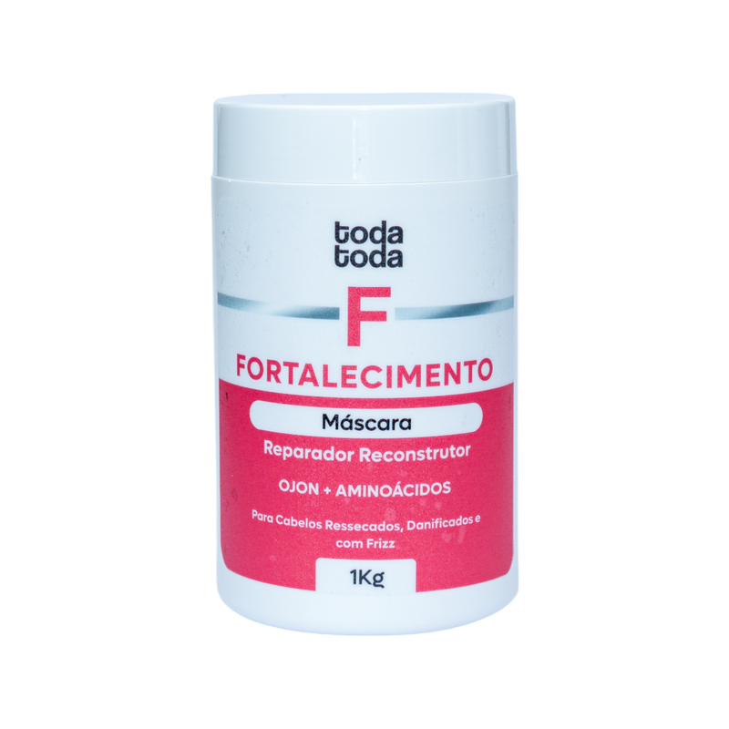 Kit 4 Máscaras Capilares 1kg Cada - Tratamento Completo: Reconstrução, Nutrição, Hidratação e Fortalecimento